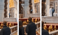 Profanare în inima Vaticanului!