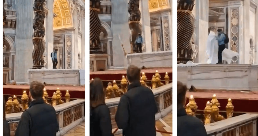 Profanare în inima Vaticanului!