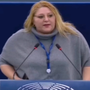 Diana Șoșoacă provoacă din nou scandal în plenul european