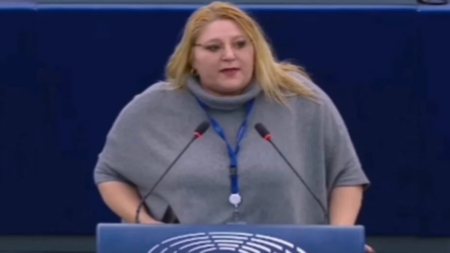 Diana Șoșoacă provoacă din nou scandal în plenul european