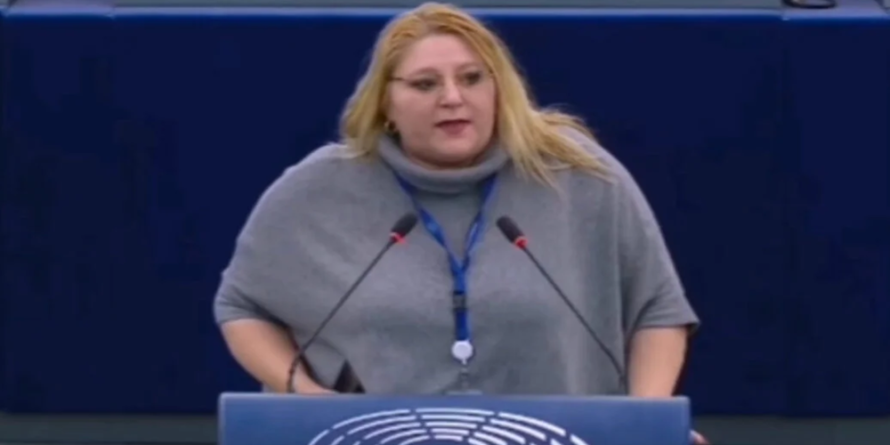 Diana Șoșoacă provoacă din nou scandal în plenul european