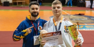 Maramureșeanul Bogdan Roman, cel mai valoros sportiv al României la categoria 13-15 ani la Campionatul Național de Taekwon-Do ITF