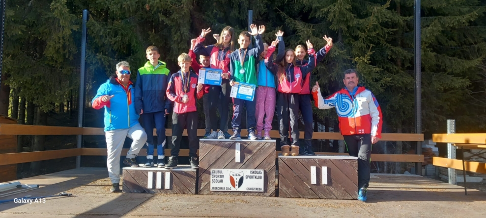 Două titluri de vicecampion național la biatlon pentru C.S.S. Baia Sprie