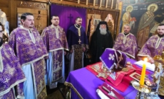 La Mănăstirea Chiuzbaia s-a săvârșit Sfânta Liturghie a Darurilor mai înainte sfințite în sobor de preoți