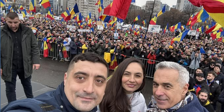 Scandal la protestul din Capitală – sancțiuni, îmbrânceli și intervenția jandarmilor