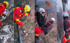 Spectaculos! Salvare aeriană dramatică în Munții Maramureșului