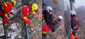 Spectaculos! Salvare aeriană dramatică în Munții Maramureșului