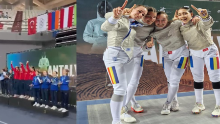 România câștigă aurul la Campionatul European de Sabie Feminin pentru Junioare